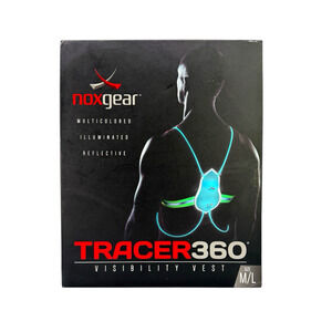 NOXGEAR Tracer360 Visibility Reflective Multicolor Vest Size M/L Runners/Hikers
